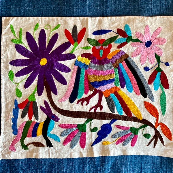 Mexican Collection Otomi Embroidery Panel