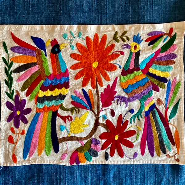 Mexican Collection Otomi Embroidery Panel